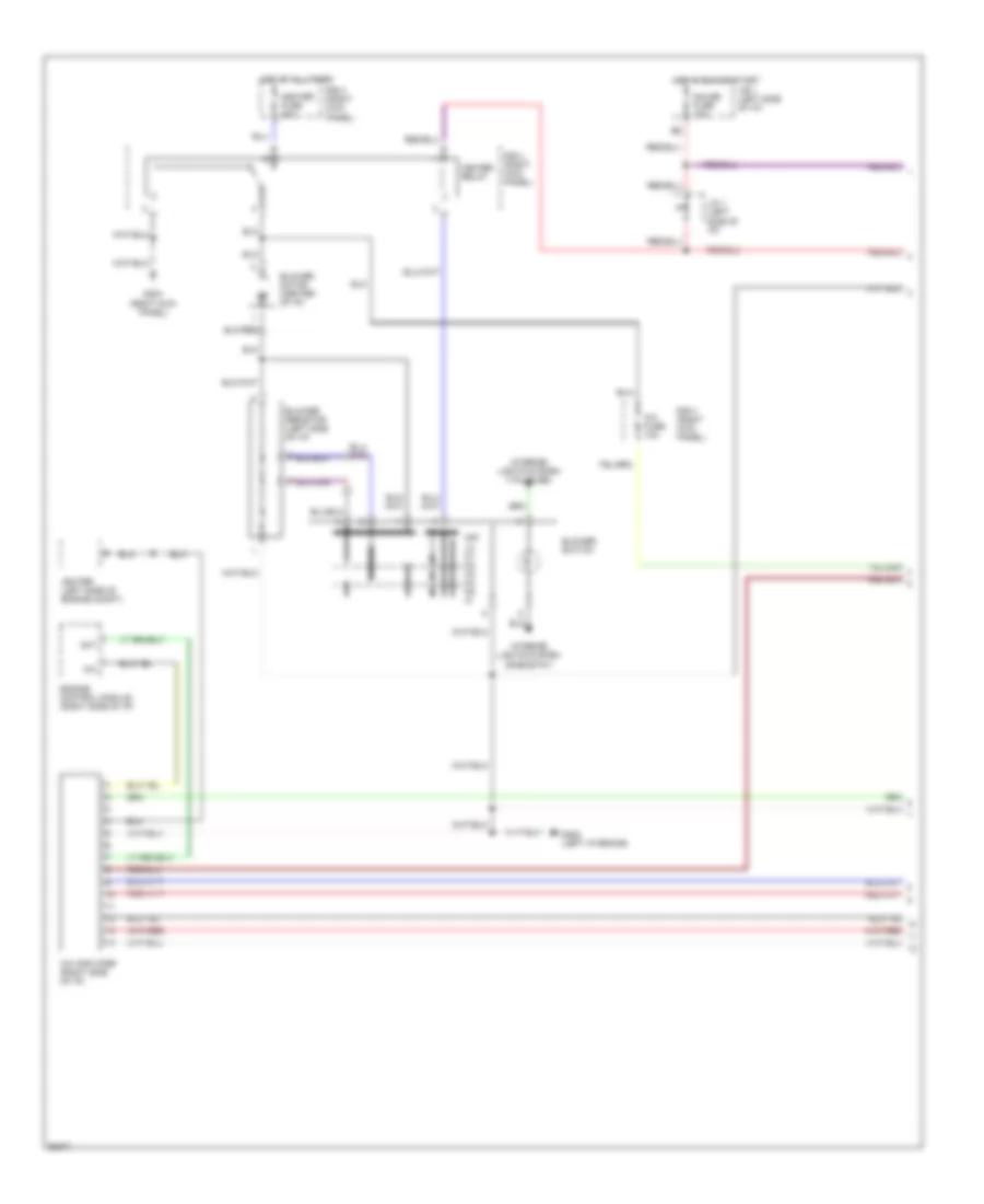 3 0L A C Wiring Diagram Push Control Type 1 of 2 for Toyota Camry DX 1994