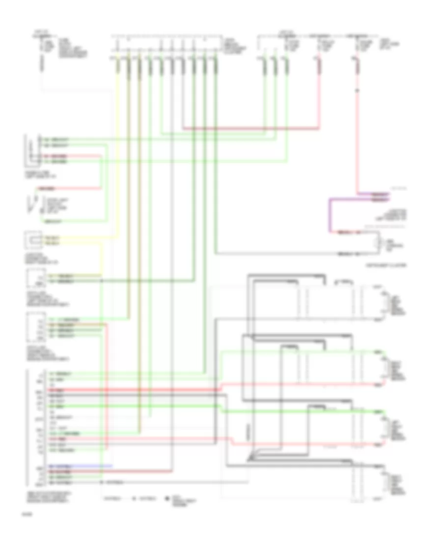 Anti lock Brake Wiring Diagrams TMM Made for Toyota Camry DX 1994