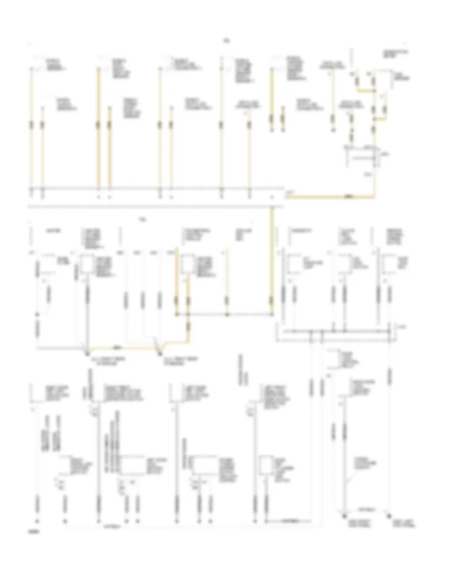 Ground Distribution Wiring Diagram 2 of 4 for Toyota Camry DX 1994