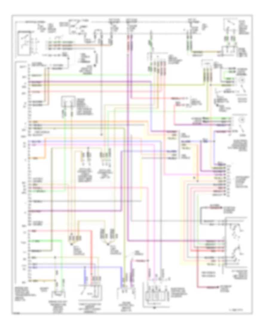 2 2L Transmission Wiring Diagram for Toyota Camry DX 1994