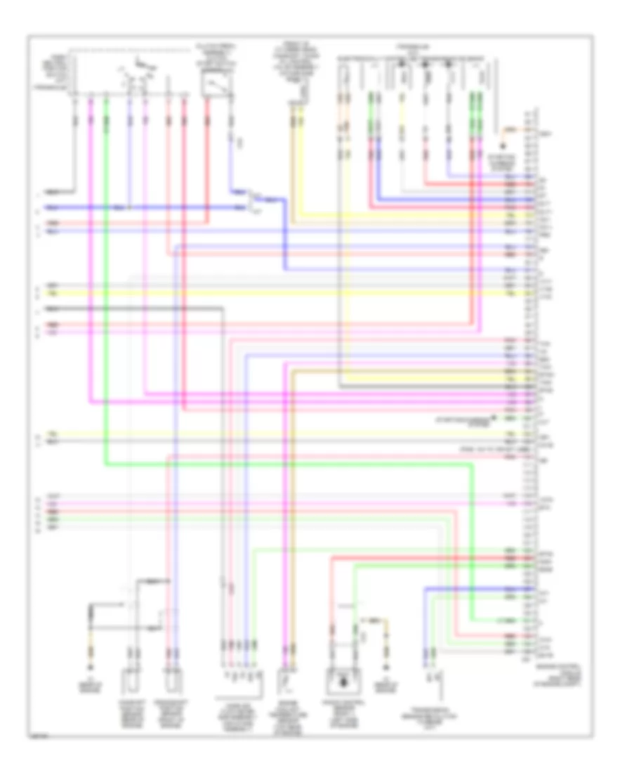 1 5L Engine Performance Wiring Diagram Hatchback 4 of 4 for Toyota Yaris 2012