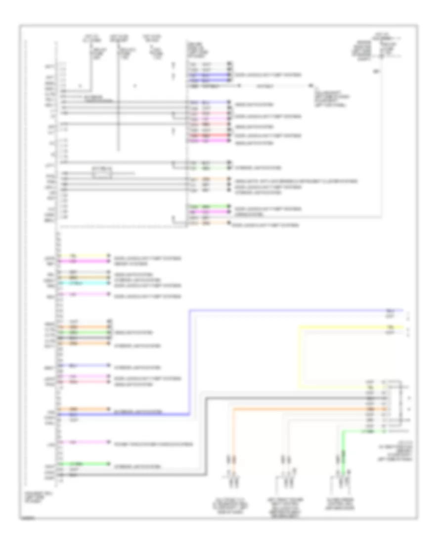 Body ECU Wiring Diagram 1 of 2 for Toyota Tundra Limited 2010