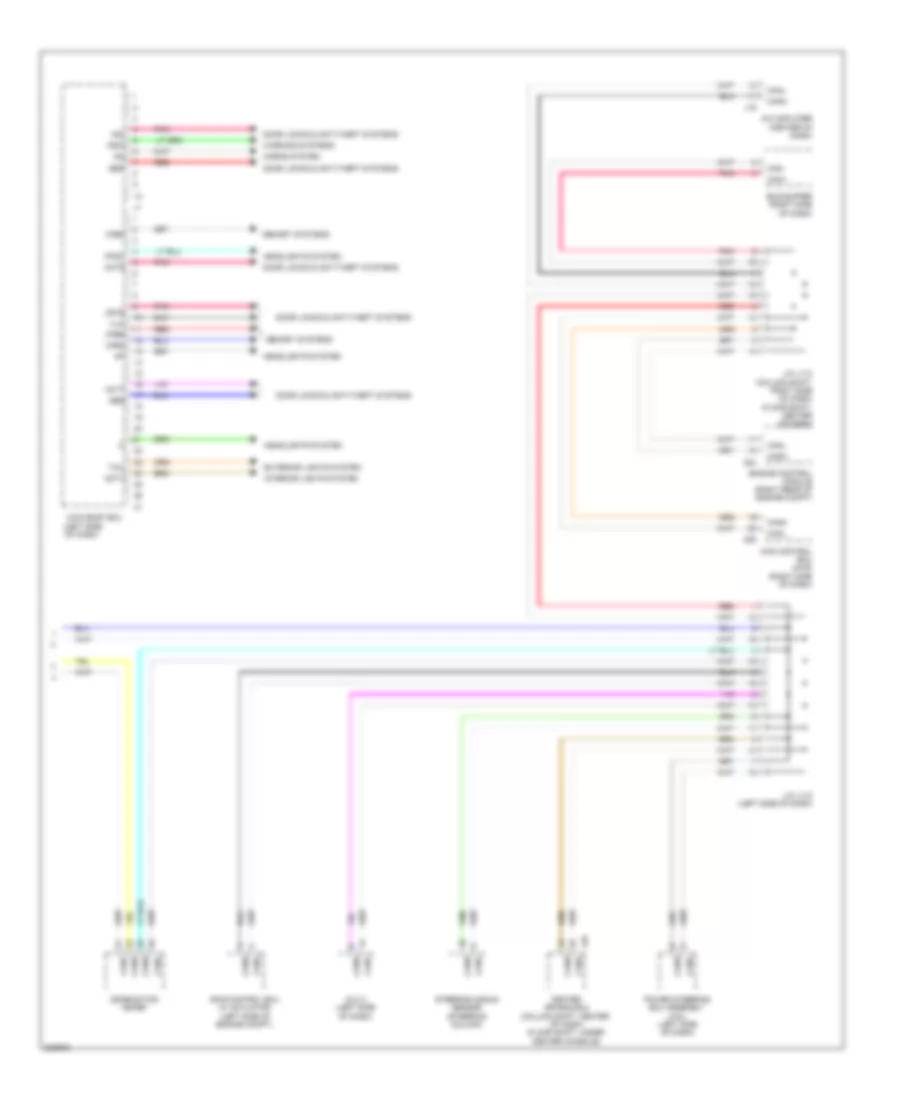 Body ECU Wiring Diagram (2 of 2) for Toyota Tundra Limited 2010