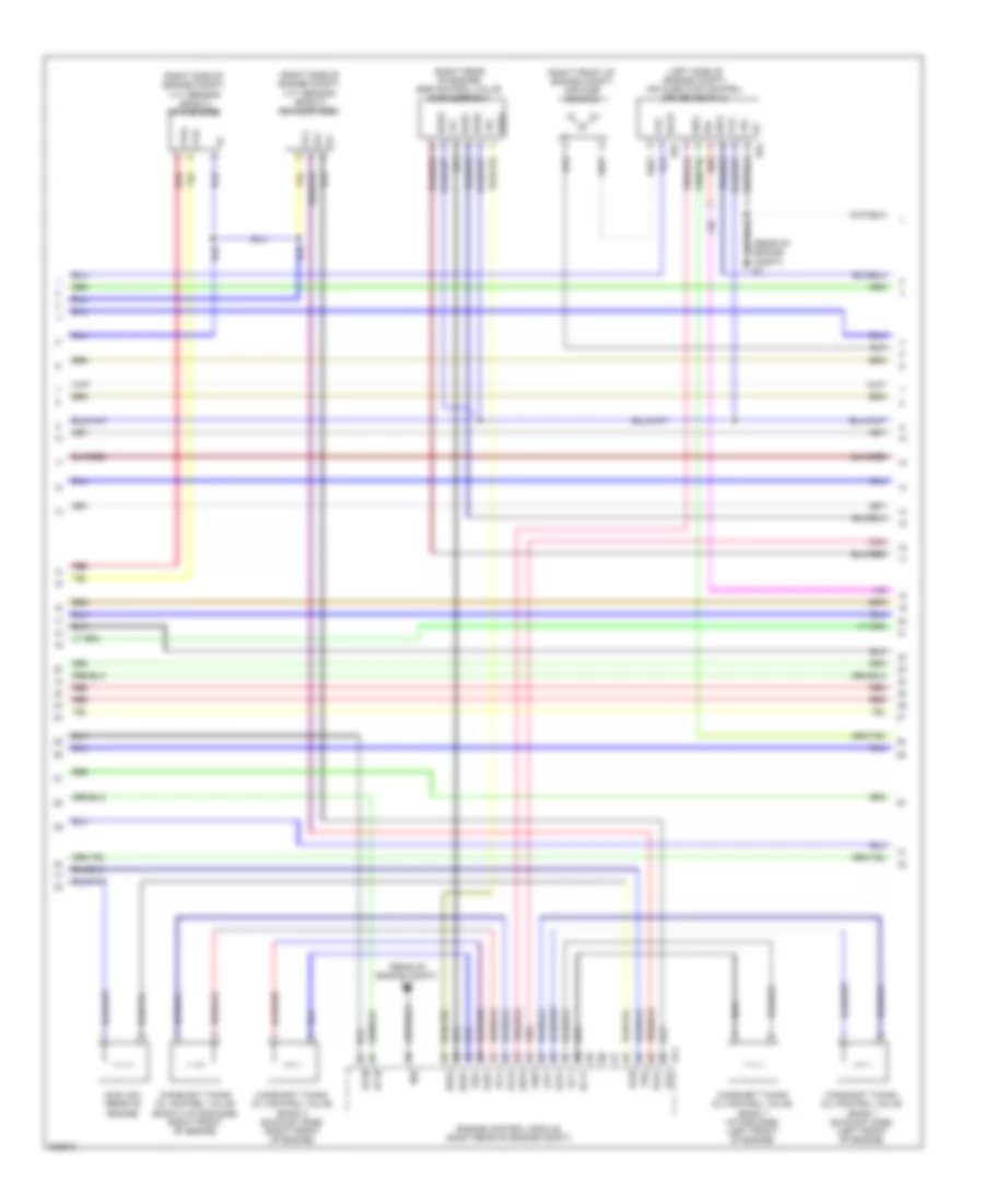 4.6L, Engine Performance Wiring Diagram (3 of 8) for Toyota Tundra Limited 2010