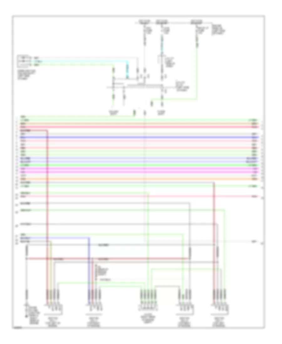 4.6L, Engine Performance Wiring Diagram (7 of 8) for Toyota Tundra Limited 2010