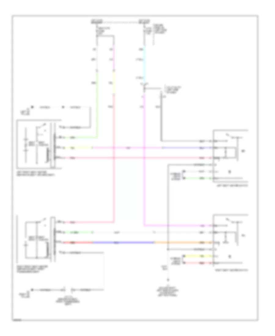 Heated Seats Wiring Diagram without Climate Control Seat for Toyota Tundra Limited 2010