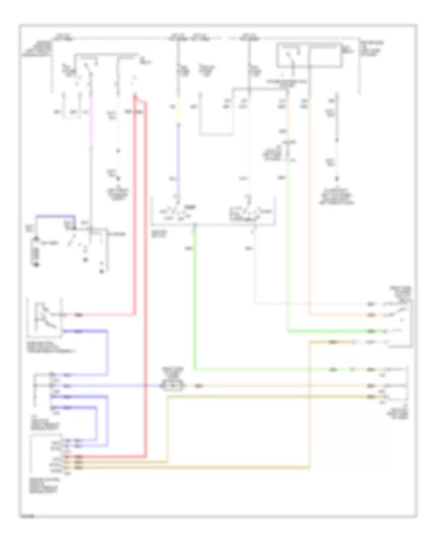 Starting Wiring Diagram for Toyota Tundra Limited 2010