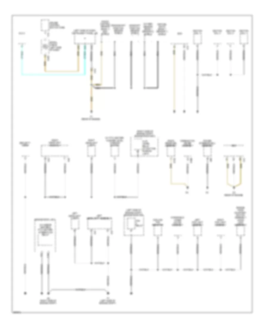 Ground Distribution Wiring Diagram Hatchback 1 of 3 for Toyota Yaris L 2012