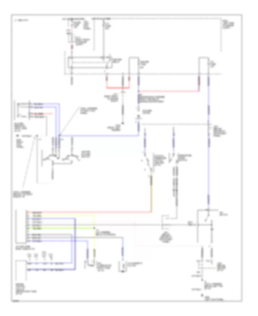 A C Wiring Diagram for Toyota Tacoma SR5 1997