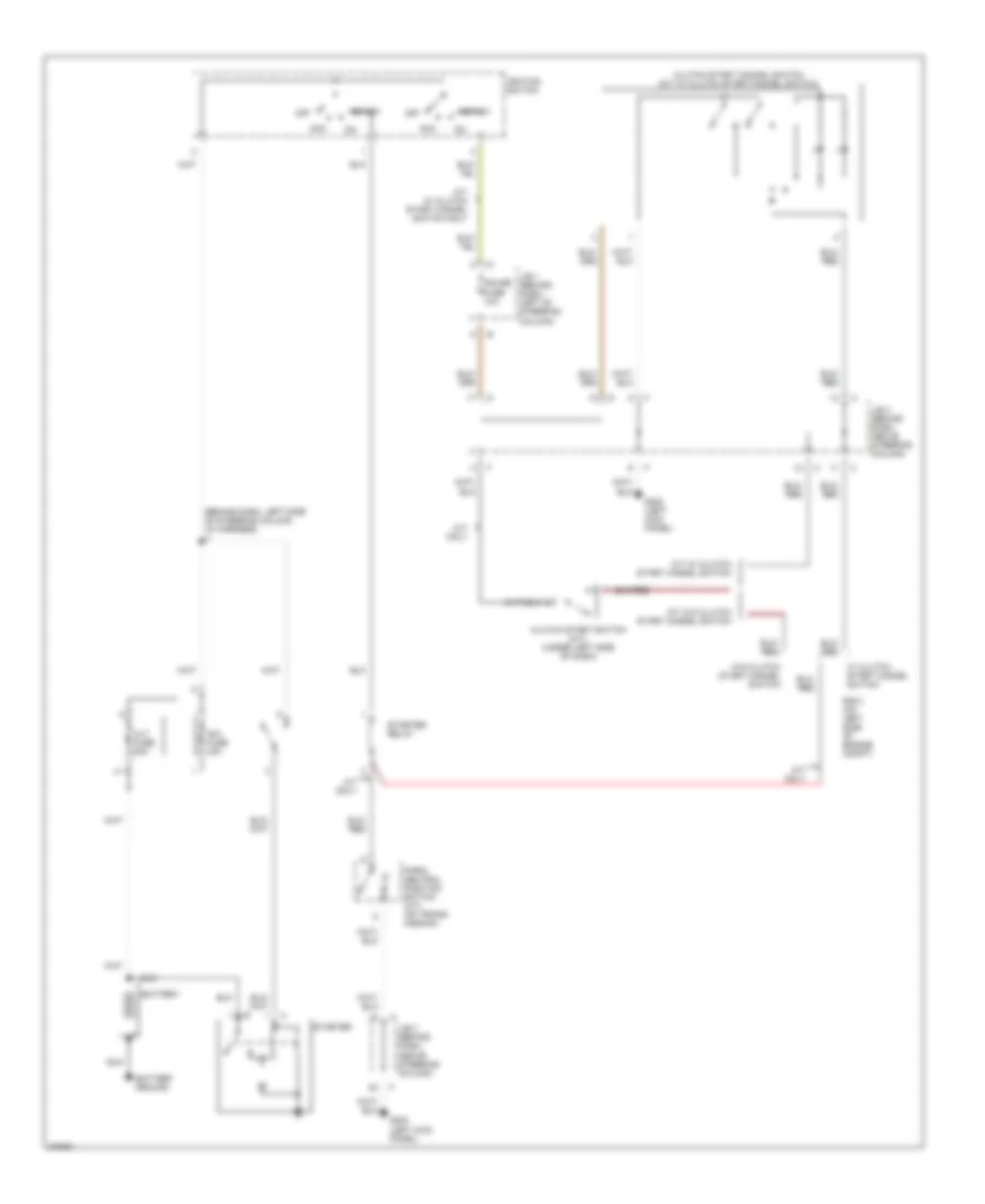 Starting Wiring Diagram for Toyota Tacoma SR5 1997