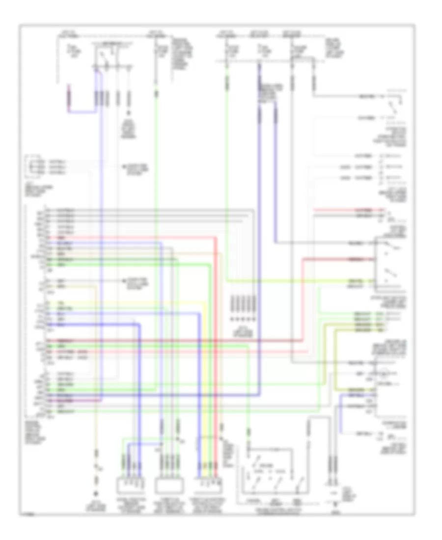 Cruise Control Wiring Diagram for Toyota 4Runner Limited 2001