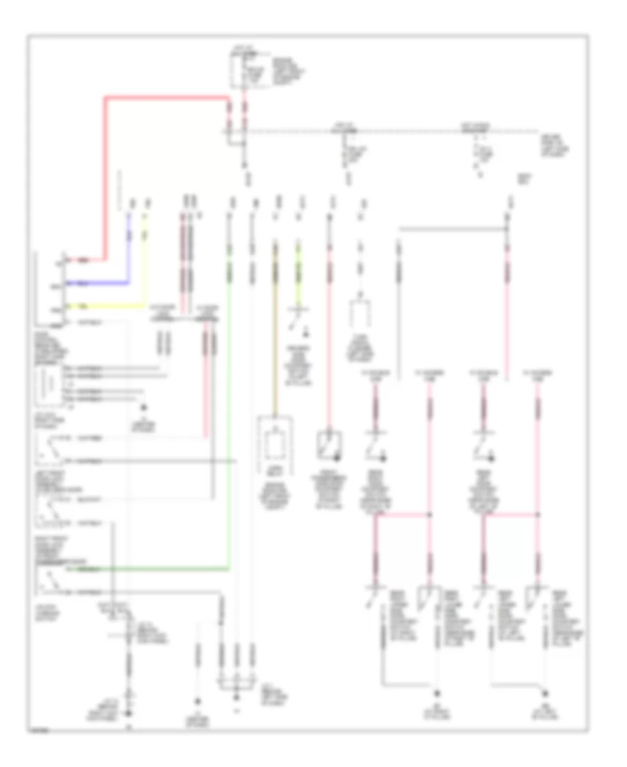 Forced Entry Wiring Diagram for Toyota Tacoma 2008