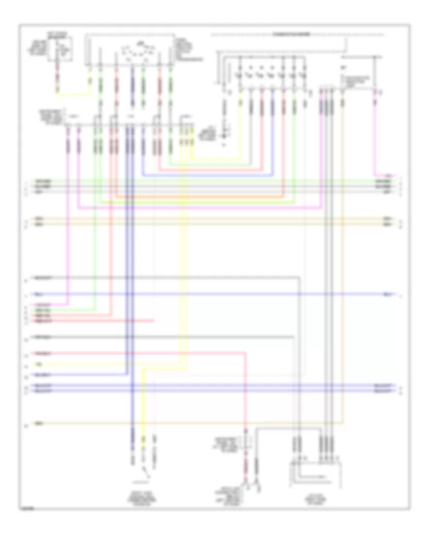 2.7L, Engine Performance Wiring Diagram (2 of 5) for Toyota Tacoma 2008