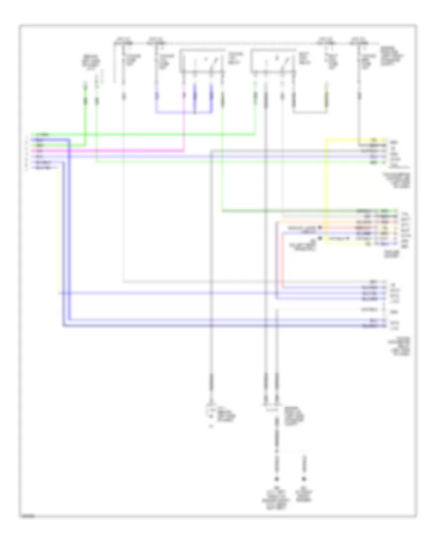 Exterior Lamps Wiring Diagram, with Trailer Tow (3 of 3) for Toyota Tacoma 2008
