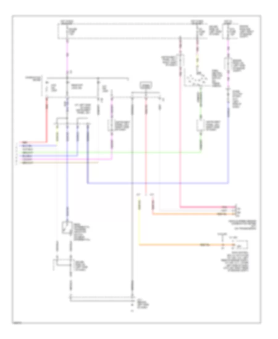 4WD Wiring Diagram 2 of 2 for Toyota Tacoma 2008
