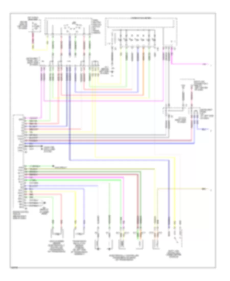2.7L, AT Wiring Diagram (1 of 2) for Toyota Tacoma 2008