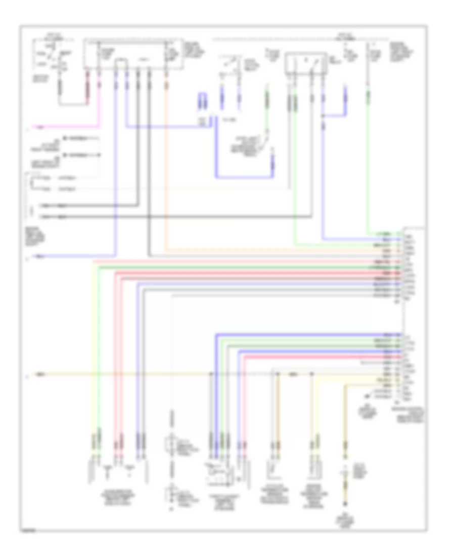 2.7L, AT Wiring Diagram (2 of 2) for Toyota Tacoma 2008