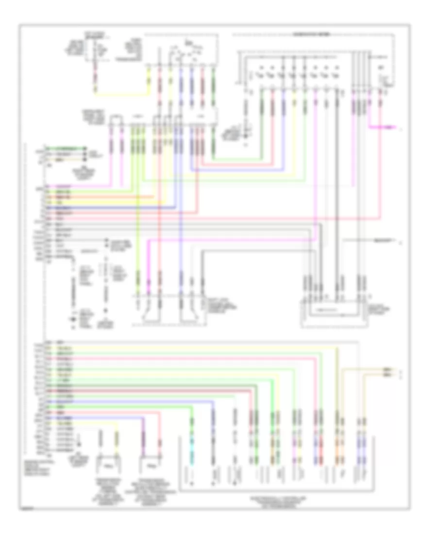 4 0L A T Wiring Diagram 1 of 2 for Toyota Tacoma 2008