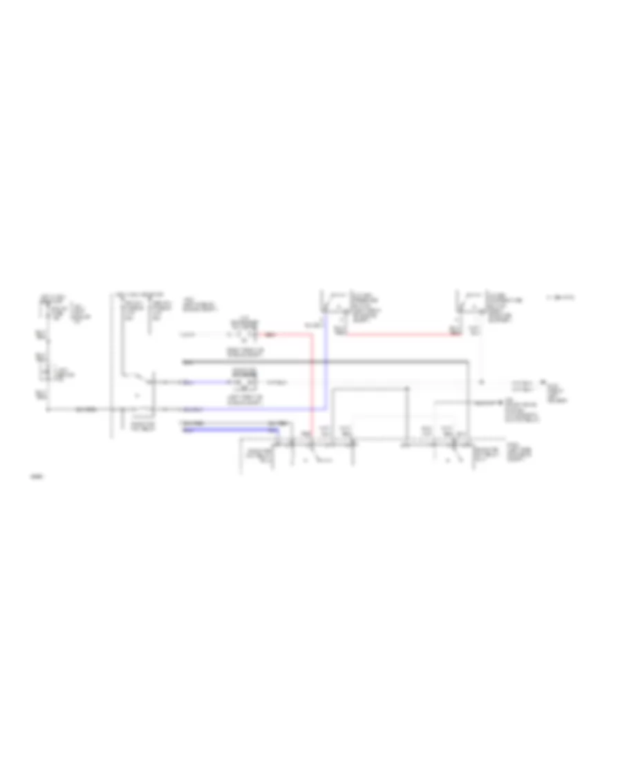 2 2L Cooling Fan Wiring Diagram for Toyota Camry LE 1994