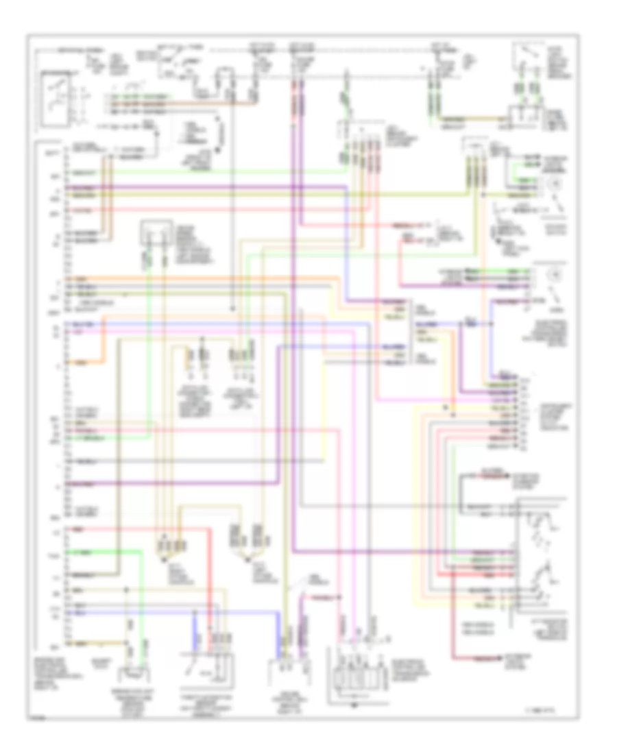 2 2L Transmission Wiring Diagram for Toyota Camry LE 1994