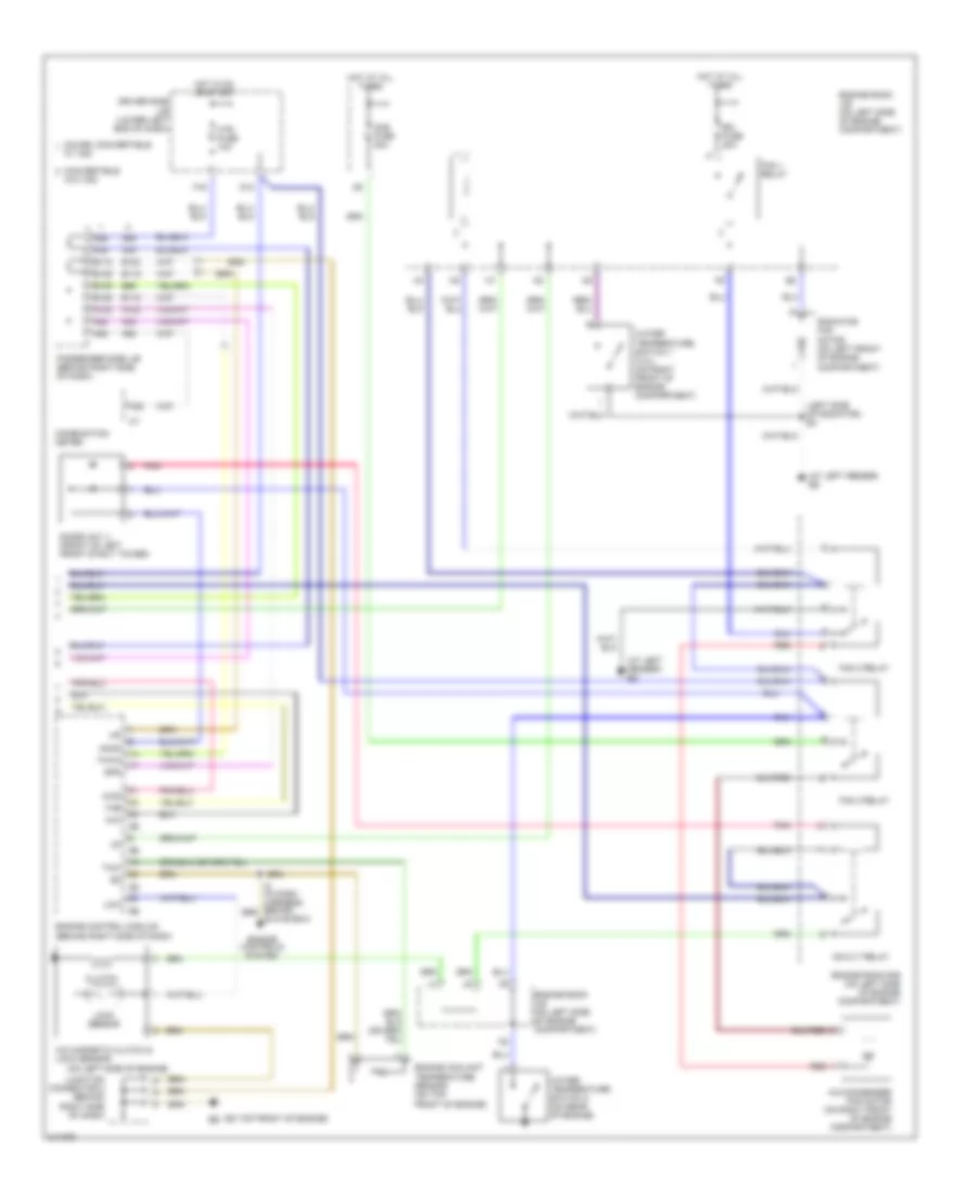 3.3L, Automatic AC Wiring Diagram (2 of 2) for Toyota Camry Solara SE 2006