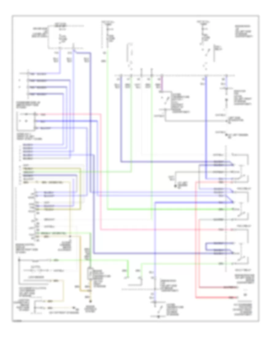 3.3L, Manual AC Wiring Diagram (2 of 2) for Toyota Camry Solara SE 2006