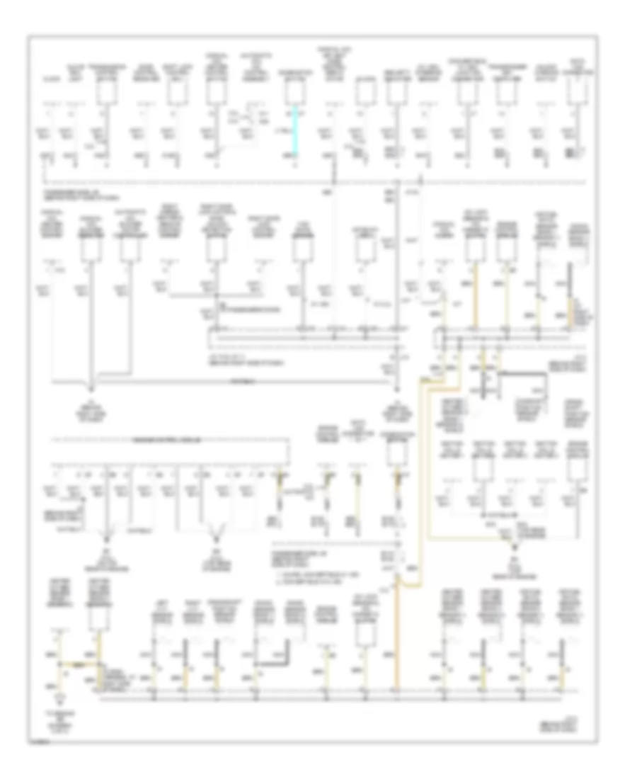 Ground Distribution Wiring Diagram (3 of 3) for Toyota Camry Solara SE 2006