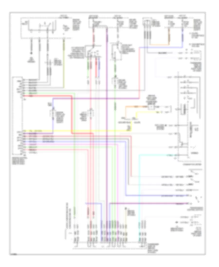 3 3L A T Wiring Diagram 1 of 2 for Toyota Camry Solara SE 2006