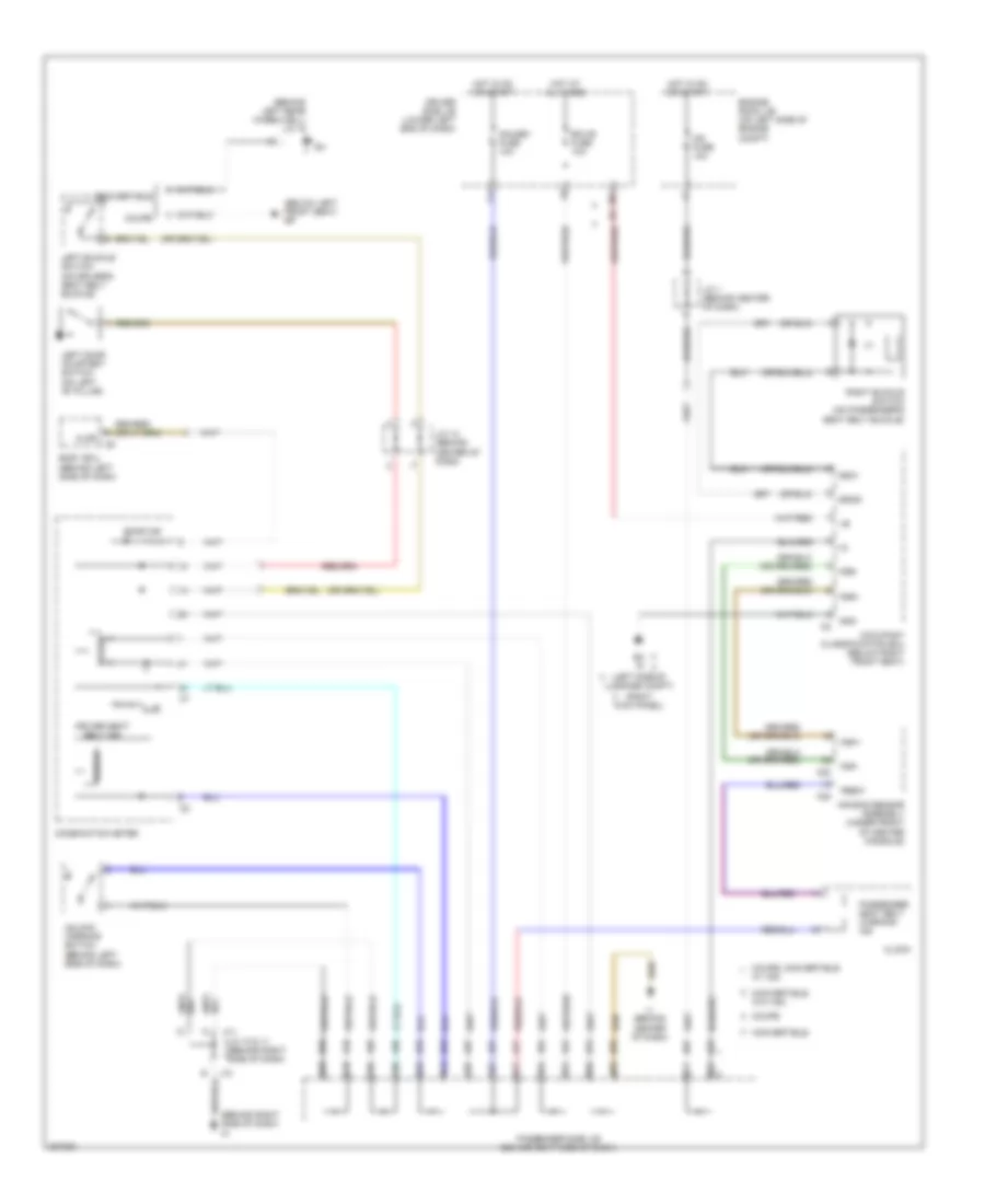 Warning Systems Wiring Diagram for Toyota Camry Solara SE 2006