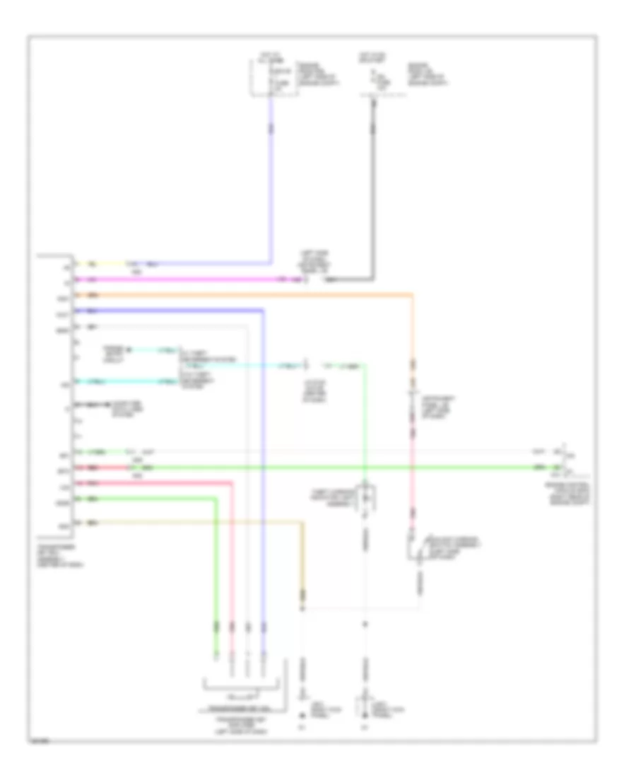 Immobilizer Wiring Diagram Hatchback for Toyota Yaris LE 2012