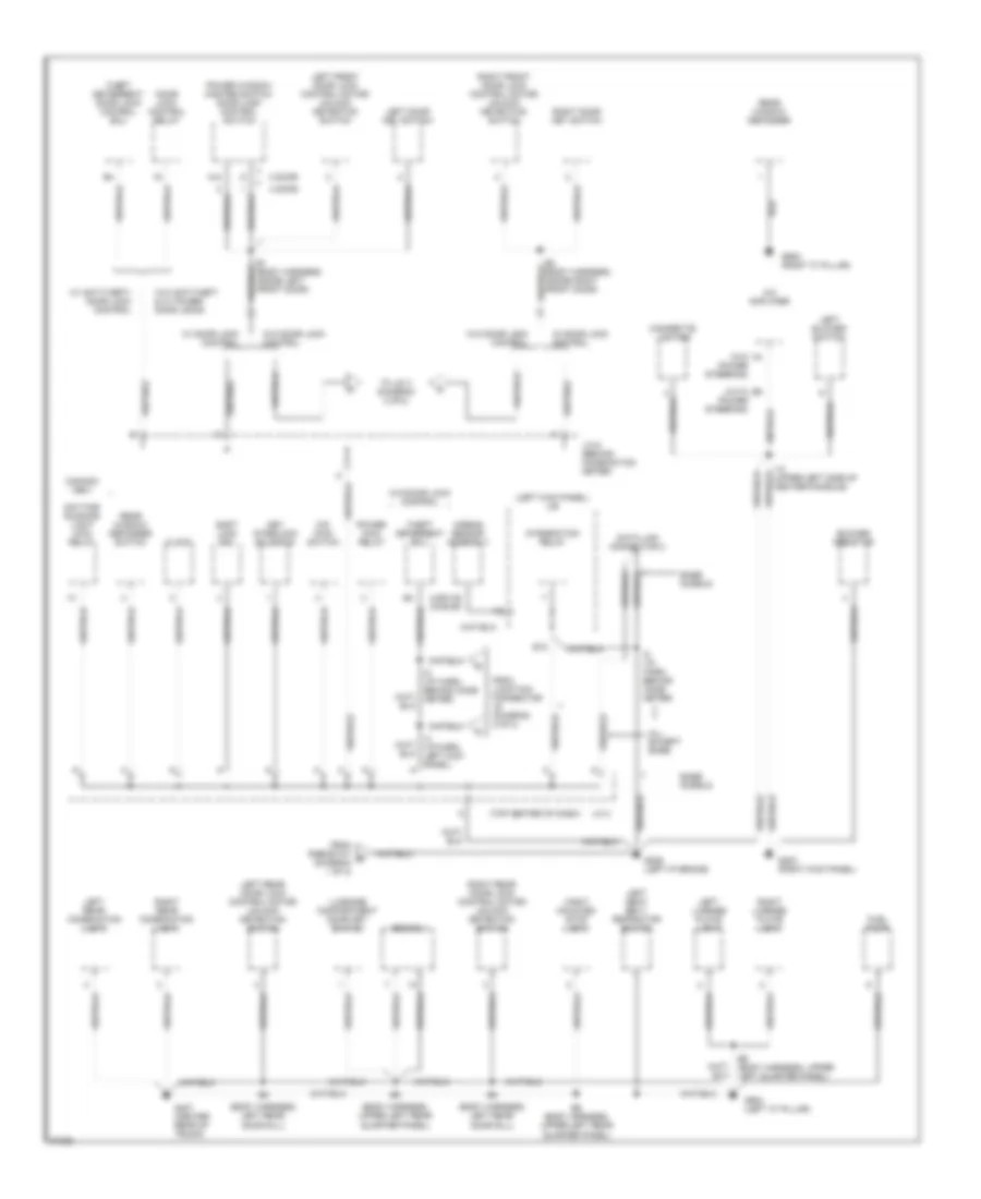 Ground Distribution Wiring Diagram (2 of 2) for Toyota Tercel CE 1997