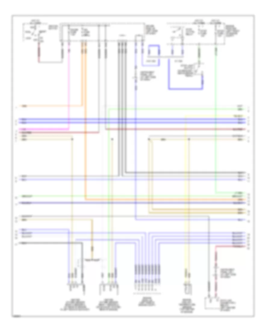 4.0L, Engine Performance Wiring Diagram (5 of 6) for Toyota Tacoma PreRunner 2008