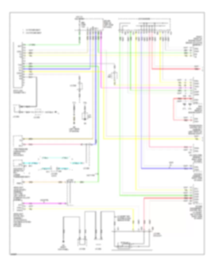 Computer Data Lines Wiring Diagram 1 of 2 for Toyota Venza 2010