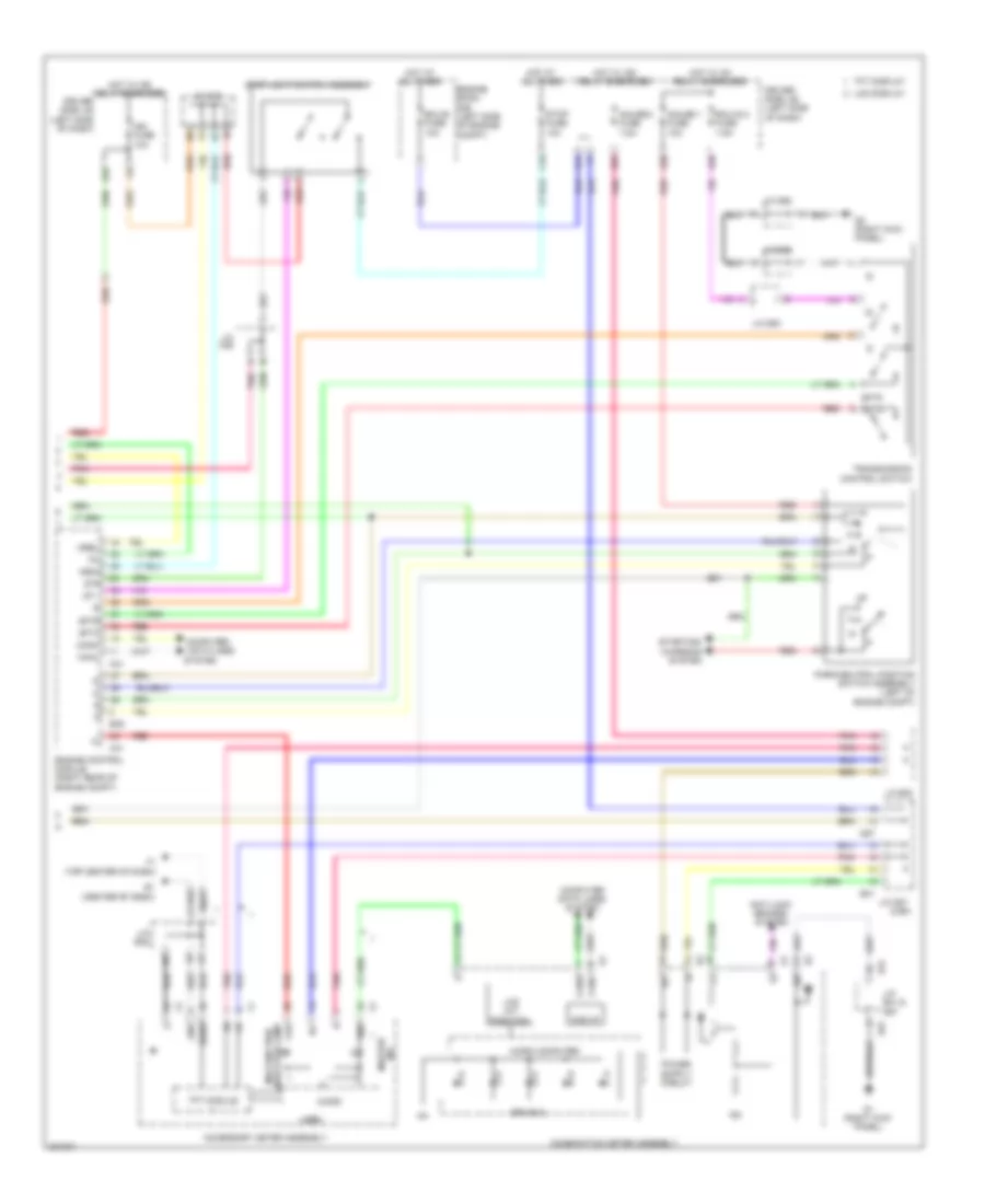 3 5L A T Wiring Diagram 2 of 2 for Toyota Venza 2010