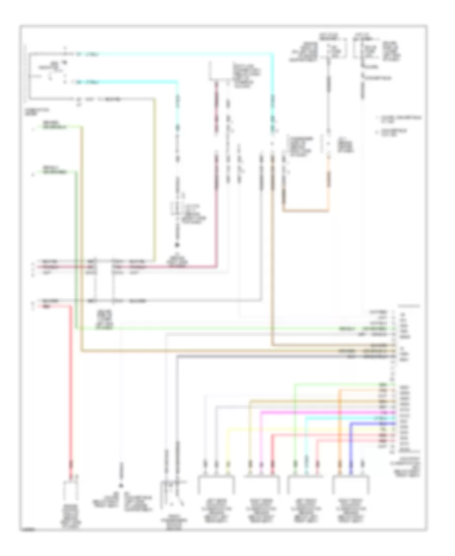 Supplemental Restraints Wiring Diagram (2 of 2) for Toyota Camry Solara SLE 2006