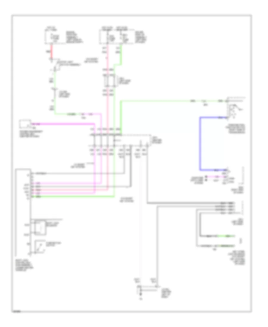 Shift Interlock Wiring Diagram for Toyota 4Runner Limited 2013