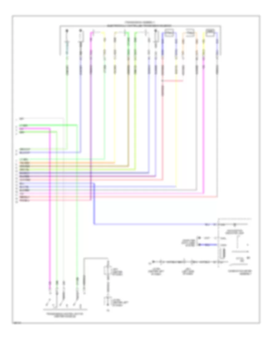 A T Wiring Diagram 3 of 3 for Toyota 4Runner Limited 2013