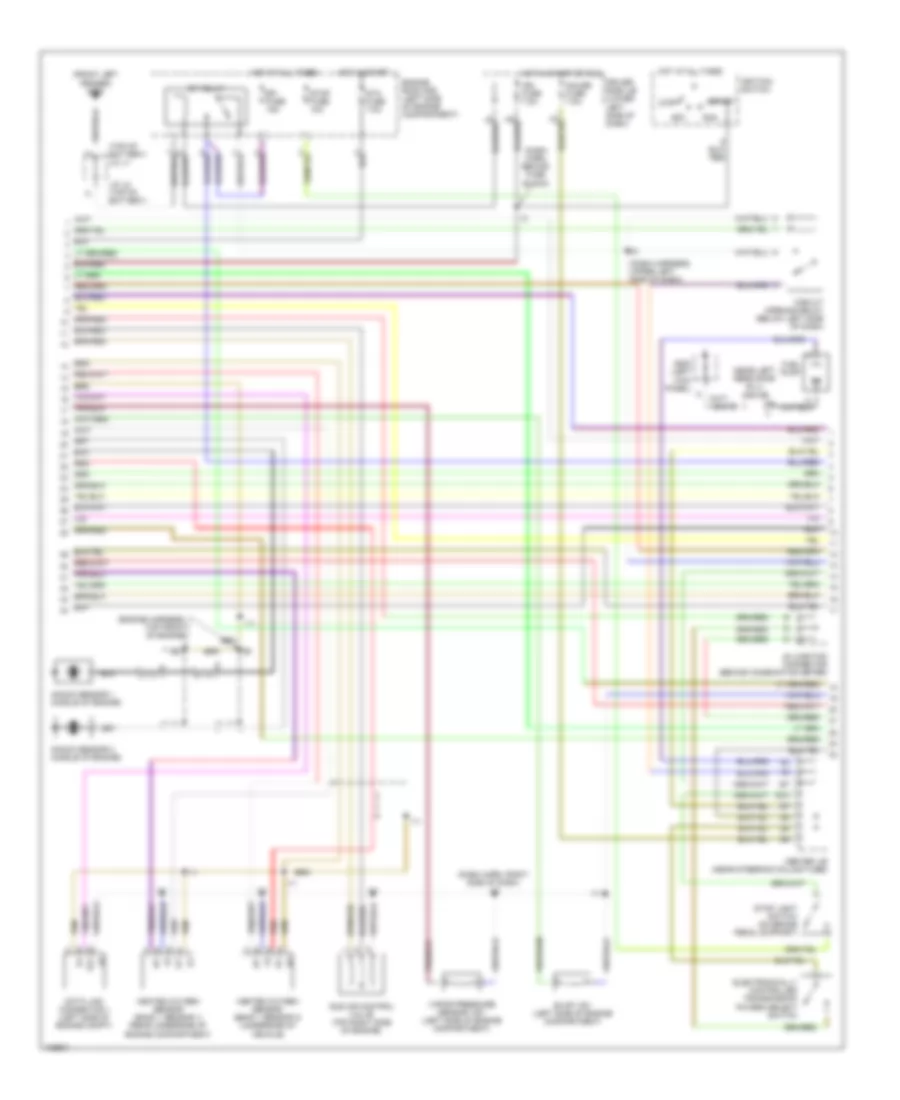 3.4L, Engine Performance Wiring Diagrams (2 of 3) for Toyota 4Runner 1998