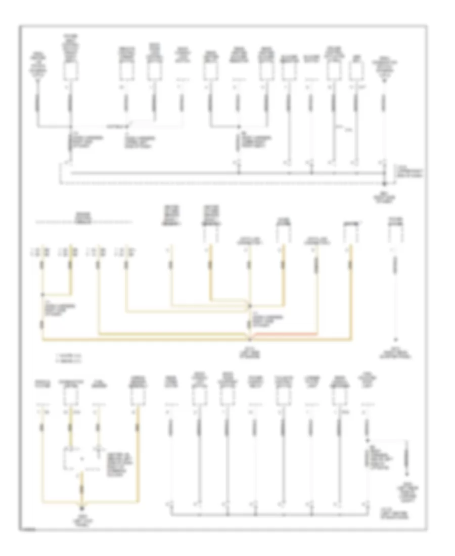 Ground Distribution Wiring Diagram 3 of 3 for Toyota 4Runner 1998