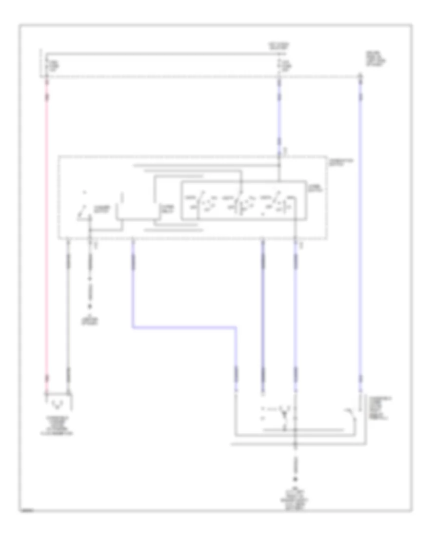 Interval WiperWasher Wiring Diagram for Toyota Tacoma X-Runner 2008
