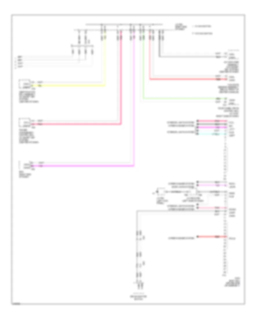 Body Control Modules Wiring Diagram 2 of 2 for Toyota 4Runner Limited 2011