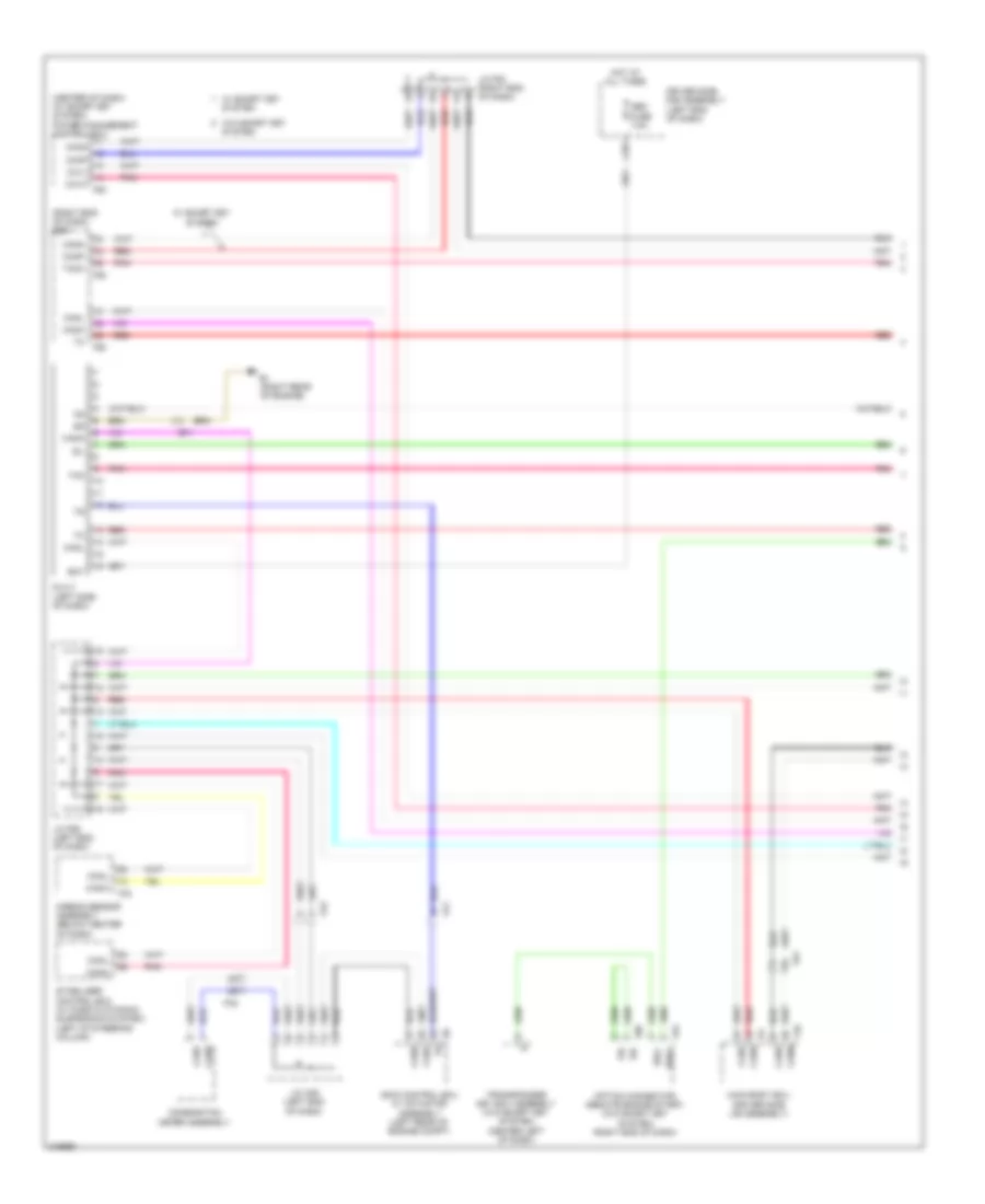 Computer Data Lines Wiring Diagram 1 of 2 for Toyota 4Runner Limited 2011