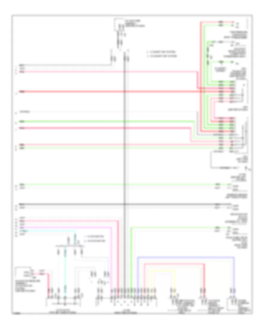 Computer Data Lines Wiring Diagram 2 of 2 for Toyota 4Runner Limited 2011