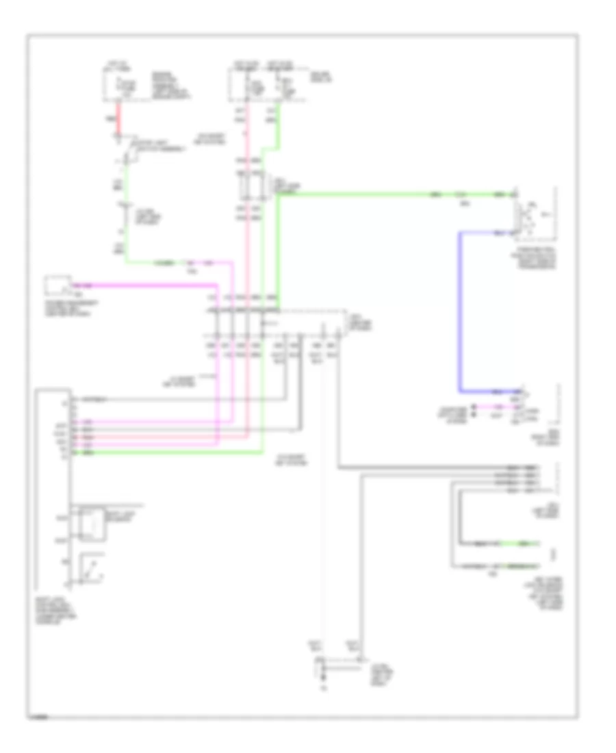 Shift Interlock Wiring Diagram for Toyota 4Runner Limited 2011