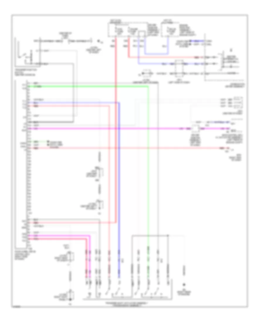 4WD Wiring Diagram for Toyota 4Runner Limited 2011