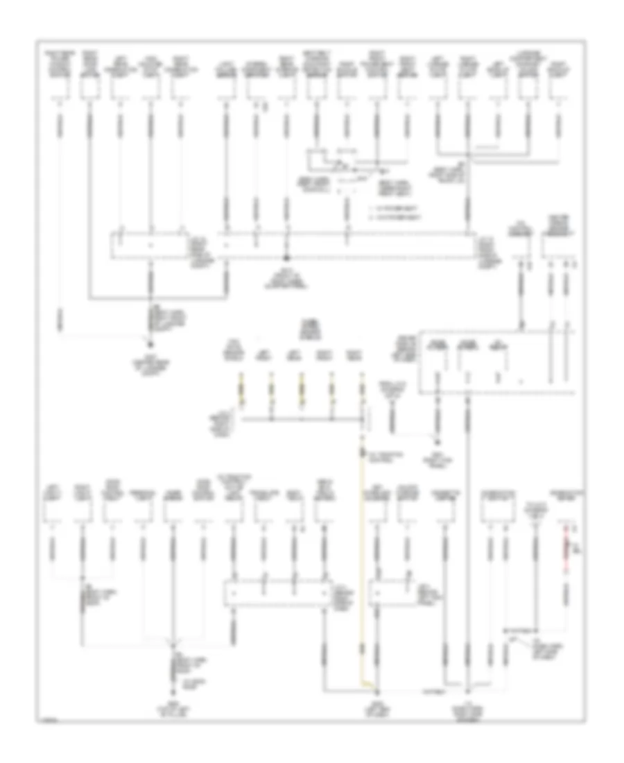 Ground Distribution Wiring Diagram (3 of 4) for Toyota Avalon XLS 2001