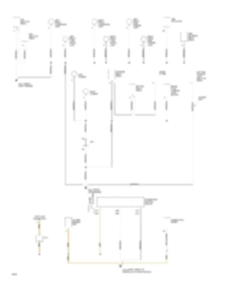Ground Distribution Wiring Diagram 1 of 3 for Toyota Celica GT 1994