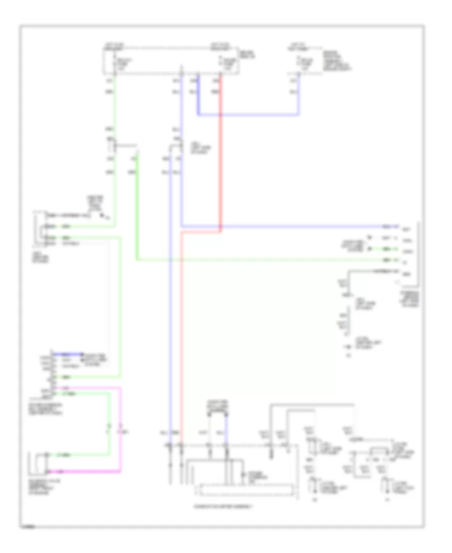 Electronic Power Steering Wiring Diagram for Toyota 4Runner SR5 2011