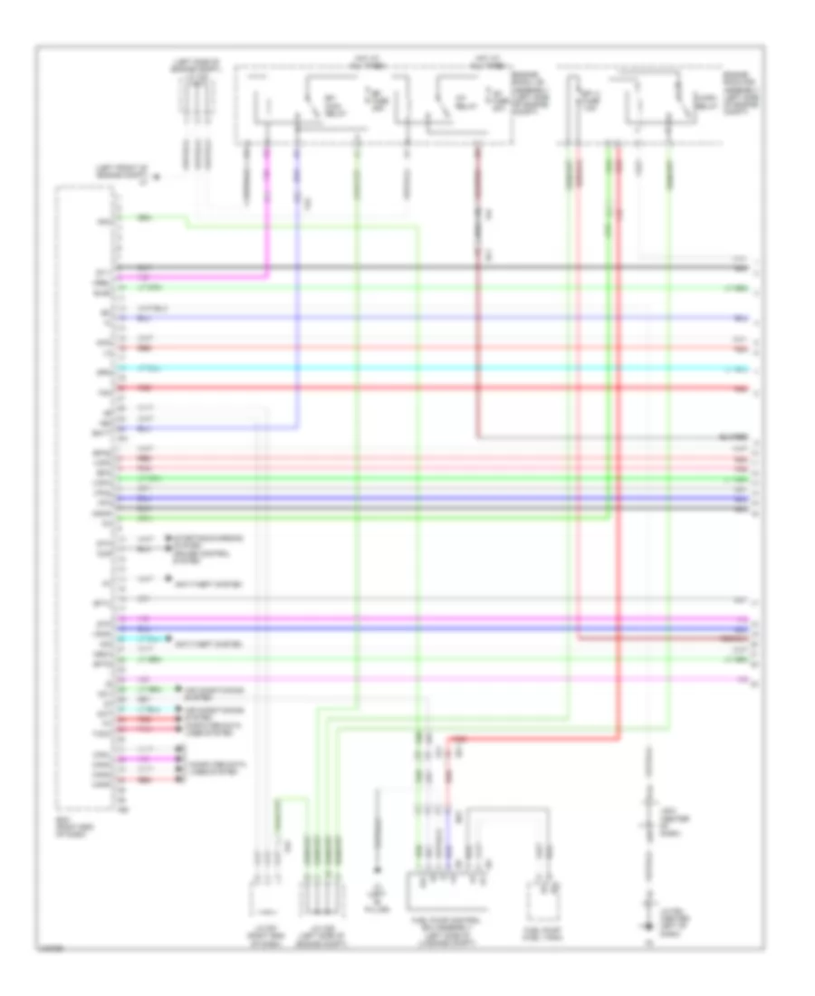 4 0L Engine Performance Wiring Diagram 1 of 6 for Toyota 4Runner SR5 2011