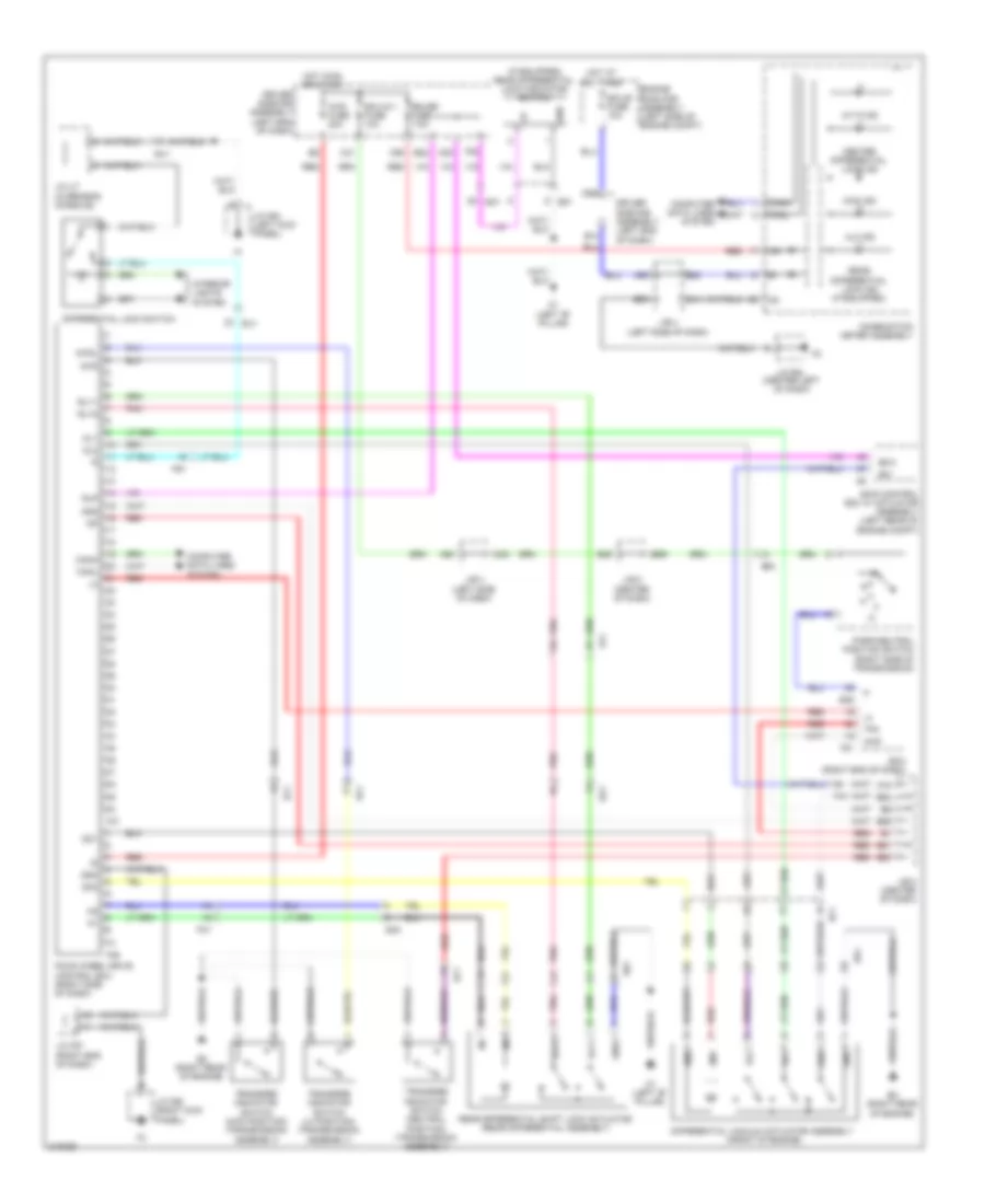 Rear Differential Lock Wiring Diagram for Toyota 4Runner SR5 2011